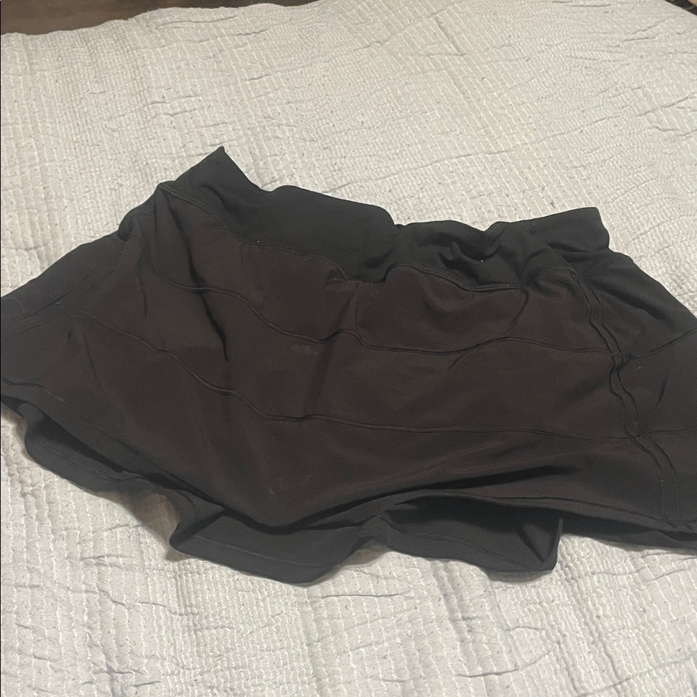 lululemon athletica Black Mini Skirt